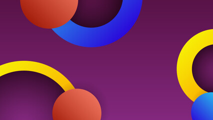 Modern colourful colorful abstract background template design. Vector abstract graphic design banner pattern presentation background web template.