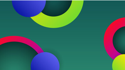 Modern colourful colorful abstract background template design. Vector abstract graphic design banner pattern presentation background web template.