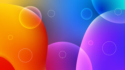 Modern colourful colorful abstract background template design. Vector abstract graphic design banner pattern presentation background web template.