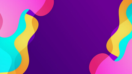 Modern colourful colorful abstract background template design. Vector abstract graphic design banner pattern presentation background web template.
