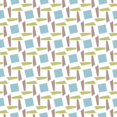 Ornament pattern design template with geometric motif. decorative background in flat style. repeat and seamless vector for wallpapers, wrapping paper, packaging, printing business, textile, fabric