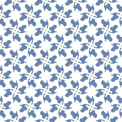 Floral pattern design template with flower motif. nature decorative background in flat style. repeat and seamless vector for wallpapers, wrapping paper, packaging, printing business, textile, fabric