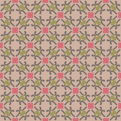 Fototapeta premium Ornament pattern design template with decorative motif. background in flat style. repeat and seamless vector for wallpapers, wrapping paper, packaging printing business, textile, fabric