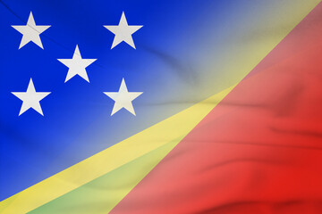 Solomon Islands and Republic of the Congo government flag transborder relations COD SLB