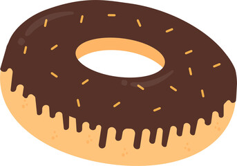 donuts with chocolate glaze