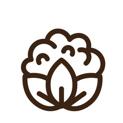 ingredient vegetable outline icon