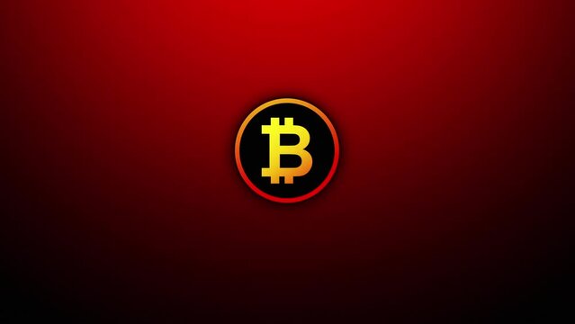 Bitcoin logo and background with imperfect motion - Bitcoin Noise glitches overlay video. Bitcoin Digital Video Glitch Malfunction - Film Noise on Analog TV Screen VHS, Bitcoin video - Blockchain