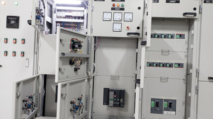 Periodic maintenance and checking of power house electrical panels.