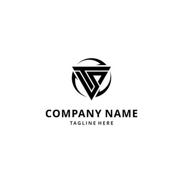illustration TS monogram logo design TS vector Logo designs ,TS logo , TS letter logo design.