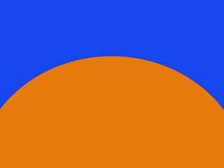 Illustration background with sun