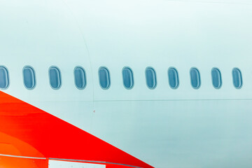 Fototapeta premium Airplane windows 