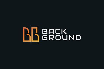 BG Initial Logo with Modern and Geometric Concept. Letter B and G Logo with Linear Style. Suitable for Business and Technology Logo