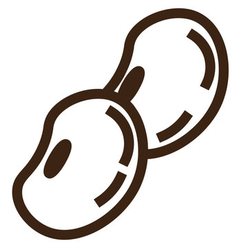 recommend clip art: beans diet food haricot health vegetable vegetarian outline icon