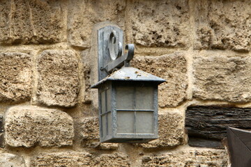 Lantern to illuminate the city street at night.