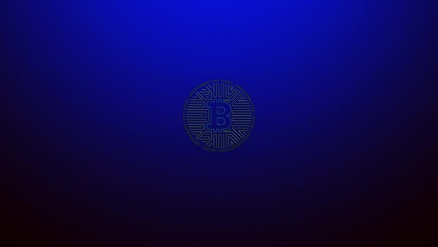 Bitcoin logo and background with imperfect motion - Bitcoin Noise glitches overlay video. Bitcoin Digital Video Glitch Malfunction - Film Noise on Analog TV Screen VHS, Bitcoin video - Blockchain
