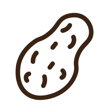 recommend clip art: bitter gourd bitter melon diet food vegetable outline icon