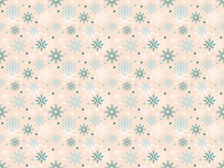 wallpaper seamless winter cartoon merry christmas new year pattern snowflake background abstract art