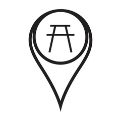 Picnic location icon