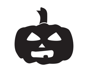  pumpkin head silhouette