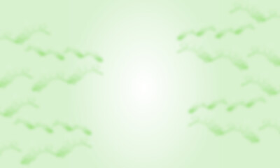 ボカシのあるグリーン系背景