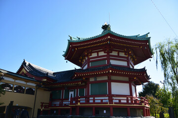 Naklejka premium 上野恩賜公園の不忍池辯天堂