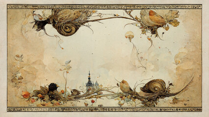 Flowers and Dead Leaves