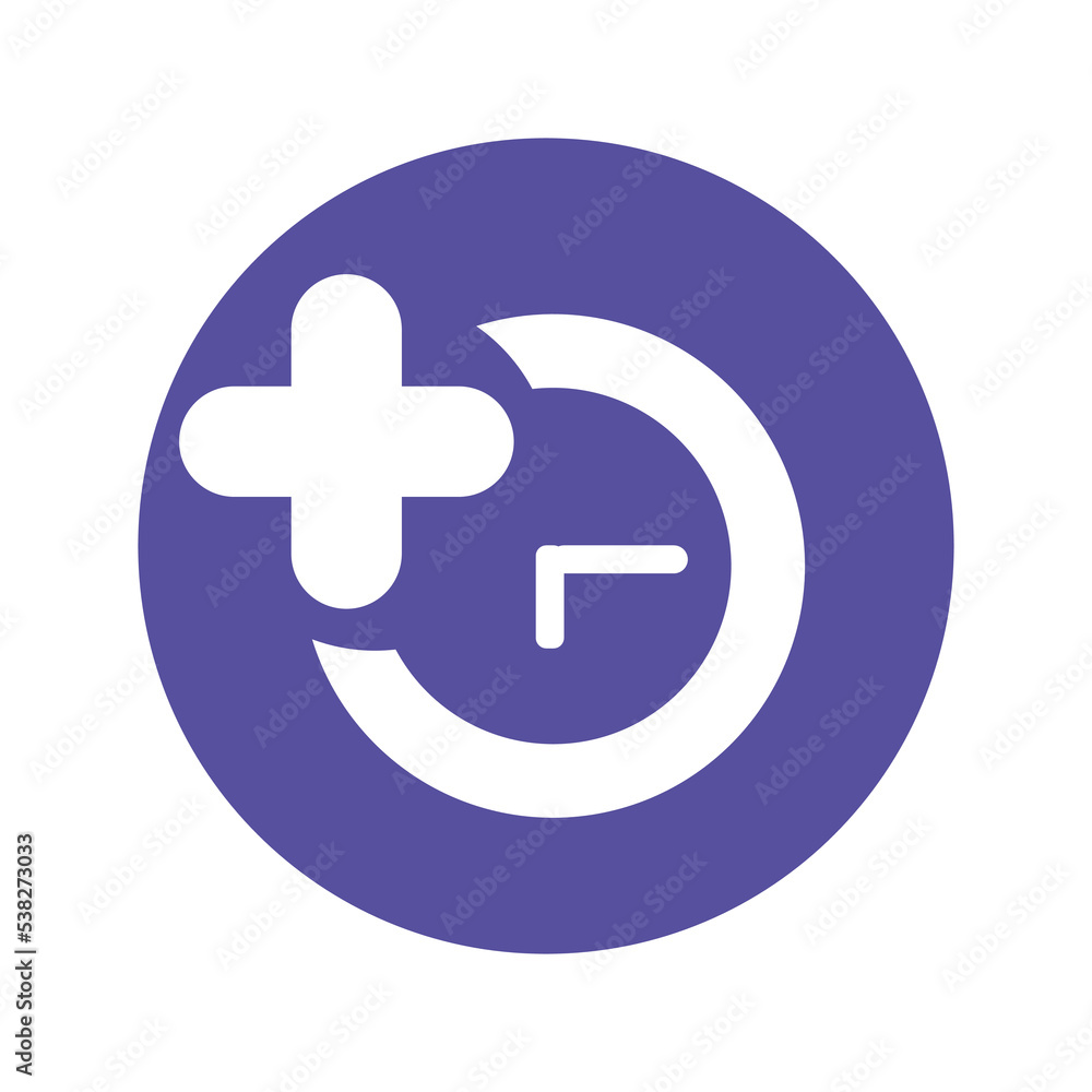 Poster extracurricular icon vector in trendy and unique design style in purple color. simple symbol concept