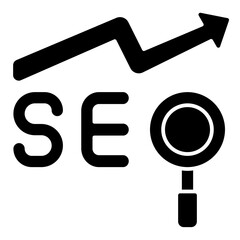 seo solid icon