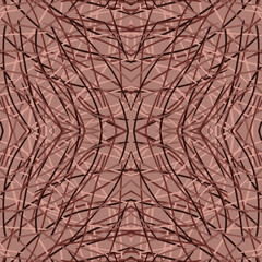 Seamless fractal pattern in vector format for printed fabrics or any other purposes. Every object is grouped base on color so the pattern is editable, tileable and easy to use.