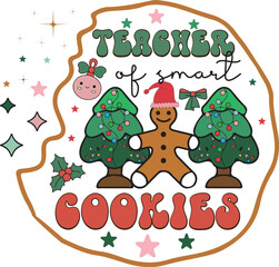 Merry Teacher Christmas Sublimation Bundle