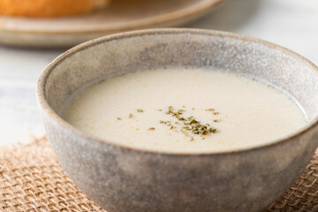 新鮮じゃがいものヴィシソワーズスープ