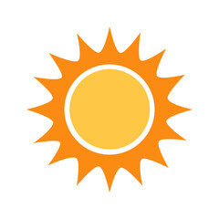 shining sun, spherical sun icon,cartoon text frame,Various circular speech bubbles, conversation