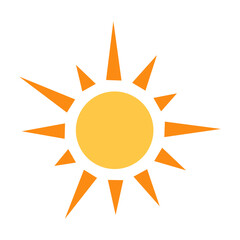 shining sun, spherical sun icon,cartoon text frame,Various circular speech bubbles, conversation