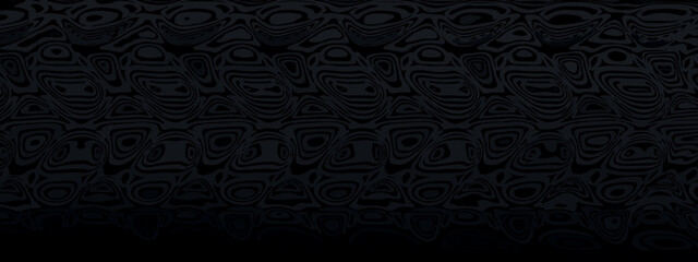 Damascus steel, AEgir pattern, dark gradation, elegant look