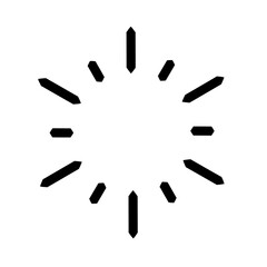 shining sun, spherical sun icon,cartoon text frame,Various circular speech bubbles, conversation