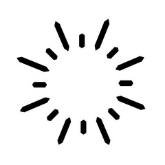 Obraz premium shining sun, spherical sun icon,cartoon text frame,Various circular speech bubbles, conversation