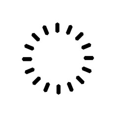 shining sun, spherical sun icon,cartoon text frame,Various circular speech bubbles, conversation