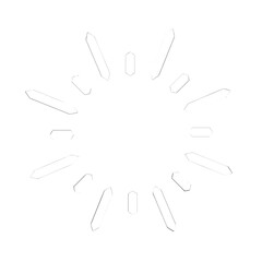 Obraz premium shining sun, spherical sun icon,cartoon text frame,Various circular speech bubbles, conversation