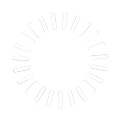 shining sun, spherical sun icon,cartoon text frame,Various circular speech bubbles, conversation