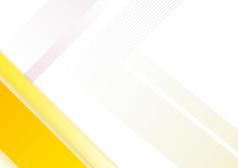 Modern orange yellow white abstract background for business presentation design template