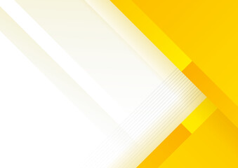 Obraz premium Modern orange yellow white abstract background for business presentation design template