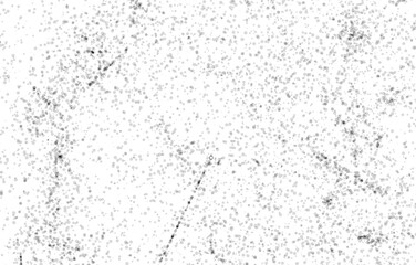 Dark Messy Dust Overlay Distress Background. Easy To Create Abstract Dotted, Scratched, Vintage Effect With Noise And Grain 
