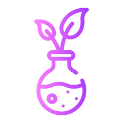 Biotech gradient icon