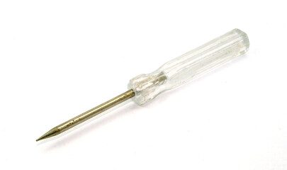 The screwdriver isolated on a white background