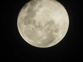 full moon picture taken with nikon b700 at indonesia east java