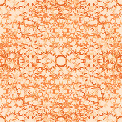 Seamless fractal pattern in vector format for printed fabrics or any other purposes. Every object is grouped base on color so the pattern is editable, tileable and easy to use.