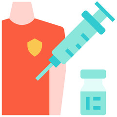 Injection icon symbol element