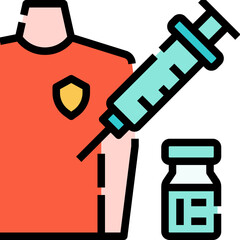 Injection icon symbol element