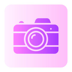 camera gradient icon