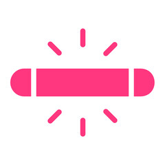 Flourescent gradient icon